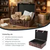 Vintage Holzkoffer mit Klassik Design von HMF im Set in verschiedenen Größen Produktbild-Vorschau