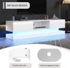 MODFU Meuble TV 160 cm - Design Moderne avec 2 Tiroirs - Voir les images du produit 5