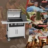 Royal Gourmet 4+1 Brenner Gasgrill Produktbild-Vorschau 7