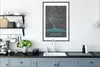 MuchoWow® Gerahmtes Poster Bangkok - Blau - Karte - Produktbild-Vorschau 4