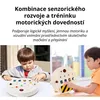 Montessori senzorické dřevěné hračky – Busy Board pro děti Náhled obrázku produktu 4