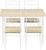 A dining set with a table and four chairs, presented against a white background. Náhled obrázku produktu
