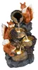 KOMFOTTEU 4-stufiger Gartenbrunnen in Steinoptik | Produktbild-Vorschau 1