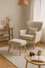 home24 Sessel mit Hocker Produktbild-Vorschau 2