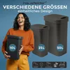 Mülleimer 25l mit Deckel, Schwingdeckel Abfalleimer Küche Produktbild-Vorschau 5