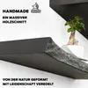 tømmermann Wandregal mit Baumkante - massives Schweberegal Produktbild-Vorschau 2