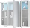 Spiegelschrank >Kirkja< in Weiß - 80x68x22,5cm Produktbild-Vorschau 2