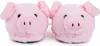Tier Hausschuhe - Plüsch Schlappen Schwein (hinten offen) - Produktbild-Vorschau 2