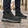 Herren Gefüttert Sneaker Isoliert Winterschuhe in Schwarz Produktbild-Vorschau 8