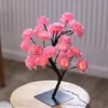 Kunstplant rozenstruik lamp – 40 cm – 30 warmwitte LED's – Productafbeelding-voorbeeld 2