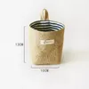 Pojemniki kuchenne BOHO lniane organizery zestaw 3 sztuk Podgląd zdjęcia produktu 4