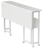 Biurko składane mobilne Spacetronik 120x58 cm białe na Podgląd zdjęcia produktu 3