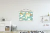 MuchoWow® Textilposter Weltkarte - Alpaka - Berge 120x80 cm Produktbild-Vorschau 2