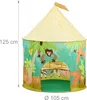 Relaxdays Spielzelt Dschungel, für Kinder, Dschungelzelt Produktbild-Vorschau 4