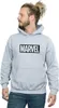 Marvel - Kapuzenpullover Logo für Herren BI1823 (XL) (Grau) Produktbild-Vorschau 2