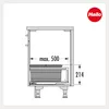 Hailo Separato M 800 system segregacji odpadów 42 l Podgląd zdjęcia produktu 5