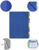 Organizer EXACOMPTA, DIN A4, cartone, 12 cartelle, blu Anteprima dell’immagine prodotto 5