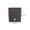 nabbi Blumentopf aus Kunststoff DRTS200L 20 cm - Braun Produktbild-Vorschau 2