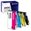 A product shot of ink cartridges and their packaging. Produktbild-Vorschau
