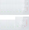 A collage of smart thermostat units, some showing digital displays with temperature and time. Produktbild-Vorschau