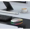 Kabellose Maus Batterieanzeige Bluetooth Funk LED Aufladbar Produktbild-Vorschau 6