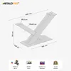 A diagram of a table leg with dimensions and feature callouts, along with small icons indicating product features. Náhled obrázku produktu