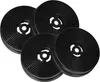 vhbw 4x Aktivkohlefilter kompatibel mit Kolbe PLUS 350 ED Produktbild-Vorschau 1