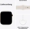 Collage showing an Apple Watch, a sport band, and a charging cable. Anteprima dell’immagine prodotto