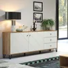 Sideboard Sendaies007 Artisan Eiche / Weiß Produktbild-Vorschau 11