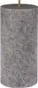 Stearin Stumpenkerze - grau 135x64mm Produktbild-Vorschau 1