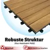 LARS360 Holzfliesen balkon 30 x 30 cm mit klicksystem 22er Produktbild-Vorschau 5