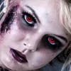 Kontaktlinsen Angelic Red 3 Monate, Halloween Zombie Vampir Produktbild-Vorschau 7
