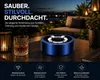 3x Aschenbecher Gluttöter Wind Balkon Bistro Rund Glut Produktbild-Vorschau 10