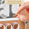 Pinnwandstift & Reißnagel 100 Holz-Reißzwecken, Produktbild-Vorschau 5