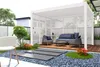 Horizontale Lamellenwand für Pergola | aus Aluminium | 3 Produktbild-Vorschau 5