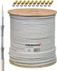 PremiumX 250m BASIC Koaxialkabel 135dB 4-fach SAT Koax Produktbild-Vorschau 1