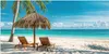 Küchenrückwand Spritzschutz Glas mit Motiv Strandparadies Produktbild-Vorschau 3