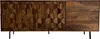 FineBuy Sideboard Sheesham bois massif 175 cm 2 portes & 3 Voir les images du produit 5