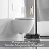 Wand-WC Set Rivo Tiefspüler ohne Spülrand kurz weiß Produktbild-Vorschau 7