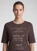 Rabe Damen T-Shirt Braun Gr. 46 mit strassbesetztem Produktbild-Vorschau 6