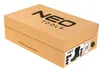 A cardboard box for NEO TOOLS winter boots. Voir les images du produit