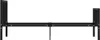 vidaXL Cadre de lit blanc métal 90×200 cm Voir les images du produit 3