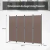 Angel Living Screen, schermo della privacy, 4 pieghevole, Anteprima dell’immagine prodotto 2