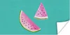MuchoWow® Poster Melone - Aquarell - Blau 40x20 cm - Poster Produktbild-Vorschau 1
