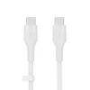 1x2 Belkin Flex Silikon-Kabel 1m USB-C/USB-C s+w  Produktbild-Vorschau 4