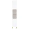 vidaXL Armadietto da bagno bianco 30x30x190 cm Materiale a Anteprima dell’immagine prodotto 6