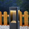 Lucande LED-Sockelleuchte Annika, anthrazit, Metall, 50 cm Produktbild-Vorschau 3