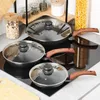 Vilde | Pfannenset - Mit Glasdeckeln - 20 / 24 / 28 cm - Produktbild-Vorschau 3