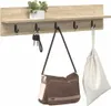 vidaXL Comodino a parete rovere Sonoma 80 x 10,5 x 18 cm Anteprima dell’immagine prodotto 3