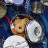 Home Elements nerezový jídlonosič, 3 patra Náhľad obrázku produktu 3
